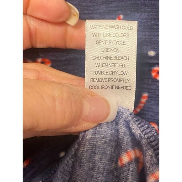 Jaclyn Intimates Pajamas Sz. L Christmas Soft & Cozy 2 Pcs - Picture 10 of 10